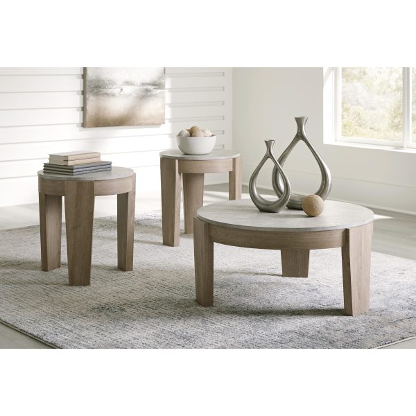 Signature Design by Ashley Guystone Occasional Table Set T237-13 Supply