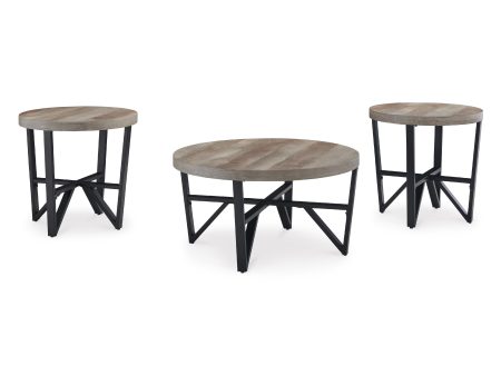 Signature Design by Ashley Deanlee Occasional Table Set T235-13 Cheap