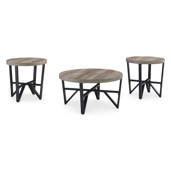 Signature Design by Ashley Deanlee Occasional Table Set T235-13 Cheap