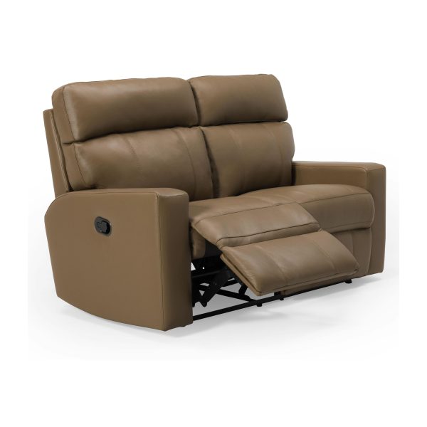 Palliser Oakwood Power Reclining Leather Match Loveseat 41049-63-VALENCIA-DUNE-MATCH Online Sale