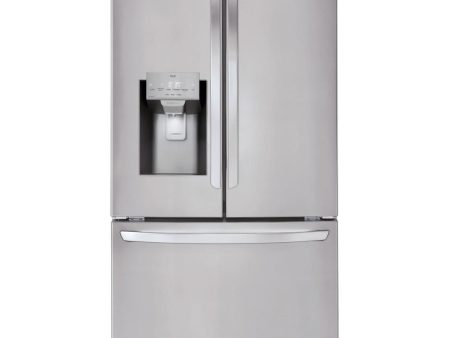 LG 36-inch 27.7 cu. ft. 3-Door French Door Refrigerator with Smart Diagnosis LRFS28XBS Fashion