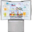 LG 36-inch 27.7 cu. ft. 3-Door French Door Refrigerator with Smart Diagnosis LRFS28XBS Fashion