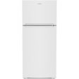 Amana 28-inch, 16.4 cu. ft. Freestanding Top Freezer Refrigerator ARTX3028PW Supply