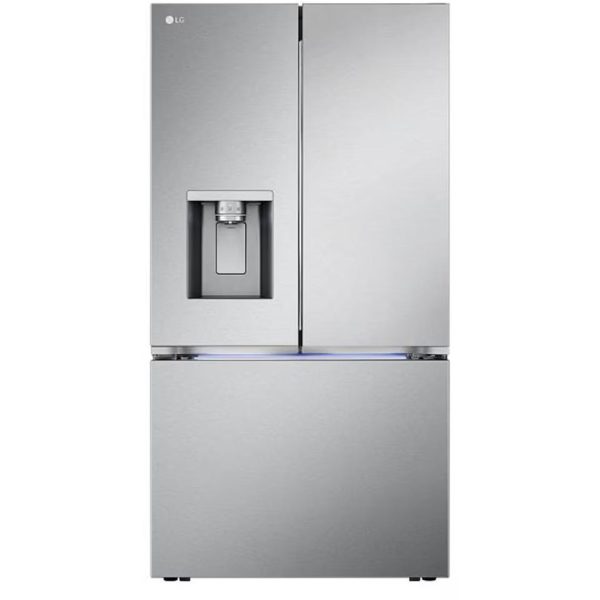 LG 36-inch, 26 cu. ft. Counter-Depth French 3-Door Refrigerator with Four Types of Ice LRYXC2606S Sale