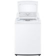 LG 4.8 cu. ft. Top Loading Washer with Smart Diagnosis WT6105CW Supply