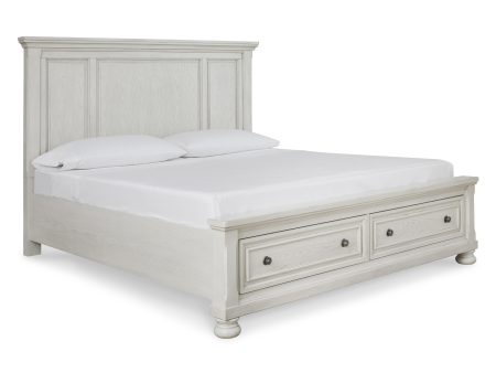 Signature Design by Ashley Robbinsdale King Panel Bed with Storage B742-58 B742-76 B742-99 Online now