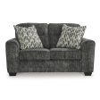 Signature Design by Ashley Lonoke Stationary Fabric Loveseat 5050435 For Discount