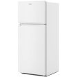 Amana 28-inch, 16.4 cu. ft. Freestanding Top Freezer Refrigerator ARTX3028PW Supply