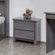 Mako Solid Wood Furniture Autumn 6300-60 Kids Nightstand Cheap