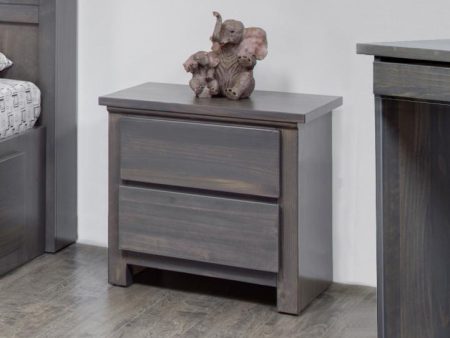 Mako Solid Wood Furniture Autumn 6300-60 Kids Nightstand Cheap