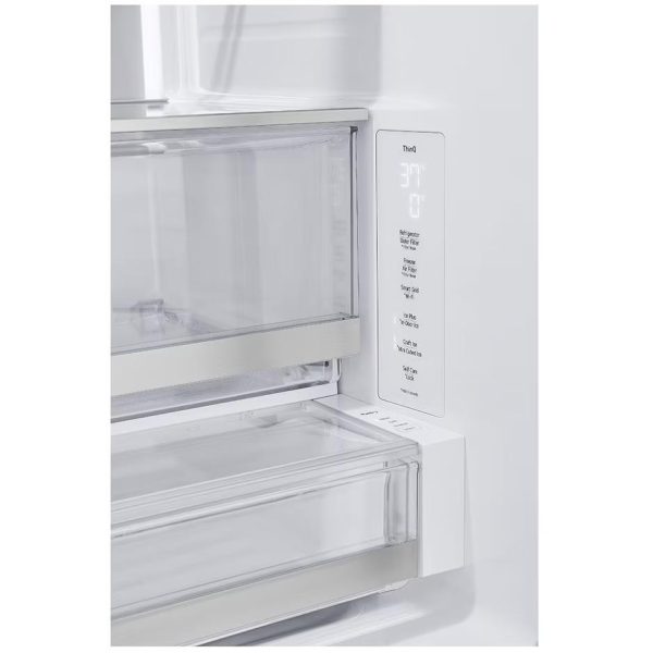 LG 36-inch, 26 cu. ft. Counter-Depth French 3-Door Refrigerator with Four Types of Ice LRYXC2606S Sale