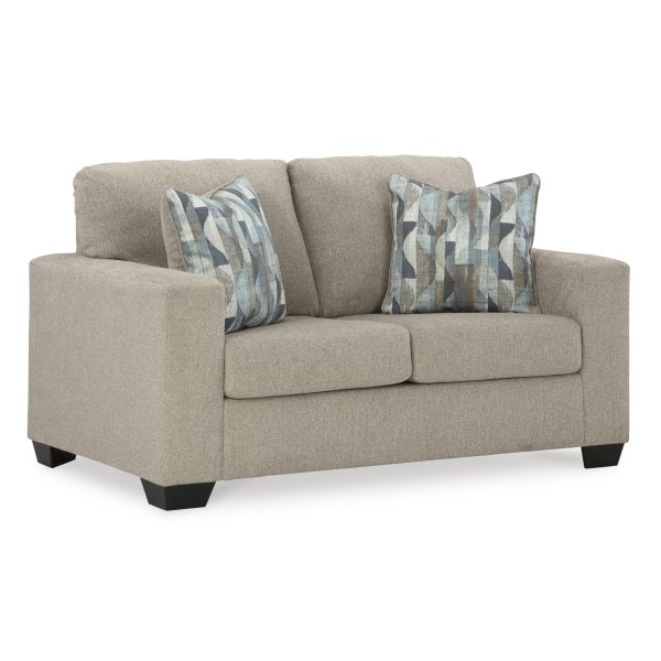 Signature Design by Ashley Deltona Stationary Fabric Loveseat 5120435 For Cheap