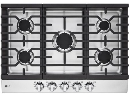 LG 30-inch Built-in Gas Cooktop CBGJ3023S Hot on Sale