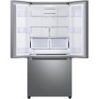 Samsung 33-inch, 25 cu. ft. French 3-Door Refrigerator with Dual Auto Ice Maker with Ice Bites™ RF25C5151SR AA Cheap