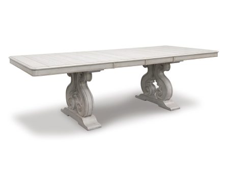 Signature Design by Ashley Arlendyne Dining Table with Pedestal Base D980-55B D980-55T on Sale