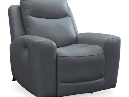 Signature Design by Ashley Mindanao Power Leather Match Recliner U5950413C Online Hot Sale