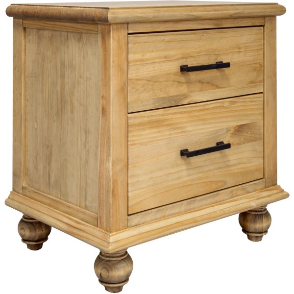 Mako Solid Wood Furniture Victoria 8300-60-1D Nightstand Hot on Sale