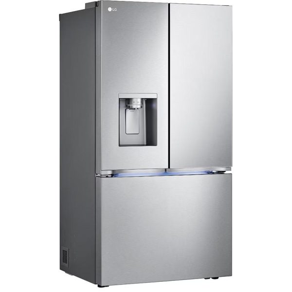 LG 36-inch, 26 cu. ft. Counter-Depth French 3-Door Refrigerator with Four Types of Ice LRYXC2606S Sale