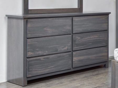 Mako Solid Wood Furniture Autumn 6300-40-6 Kids Dresser Hot on Sale