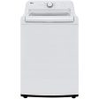 LG 4.8 cu. ft. Top Loading Washer with Smart Diagnosis WT6105CW Supply