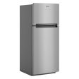 Whirlpool 28-inch, 16.6 cu. ft. Freestanding Top Freezer Refrigerator WRTX5028PM Online