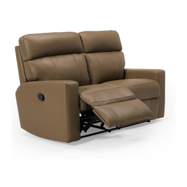 Palliser Oakwood Power Reclining Leather Match Loveseat 41049-63-VALENCIA-DUNE-MATCH Online Sale