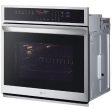 LG 30-inch, 4.7 cu. ft. Built-in Single Wall Oven with True Convection Technology WSEP4727F Fashion