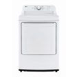 LG 7.3 cu. ft. Electric Dryer with Smart Diagnosis DLE6100W For Discount