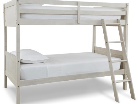 Signature Design by Ashley Robbinsdale B742-59 Twin Twin Bunk Bed w Ladder For Sale