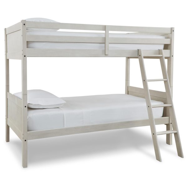 Signature Design by Ashley Robbinsdale B742-59 Twin Twin Bunk Bed w Ladder For Sale