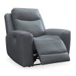 Signature Design by Ashley Mindanao Power Leather Match Recliner U5950413C Online Hot Sale