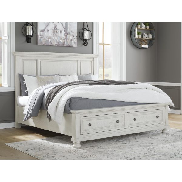 Signature Design by Ashley Robbinsdale King Panel Bed with Storage B742-58 B742-76 B742-99 Online now