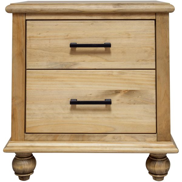 Mako Solid Wood Furniture Victoria 8300-60-1D Nightstand Hot on Sale