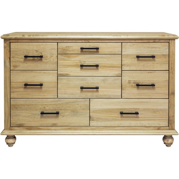 Mako Solid Wood Furniture Victoria 8300-40-9-D Dresser Online now