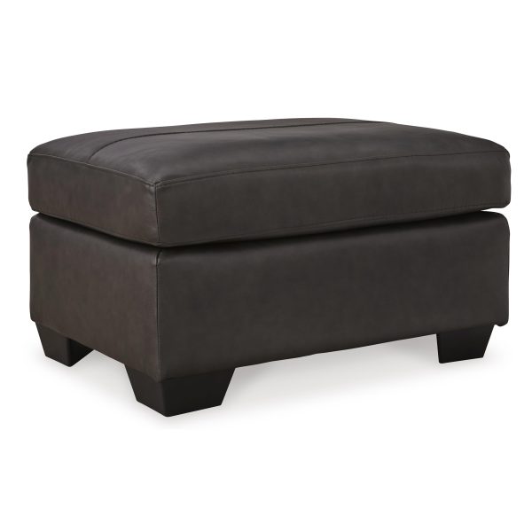 Signature Design by Ashley Belziani Leather Match Ottoman 5470614C Online Hot Sale