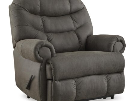 Signature Design by Ashley Camera Time Leather Look Recliner with Wall Recline 6570729C Fashion