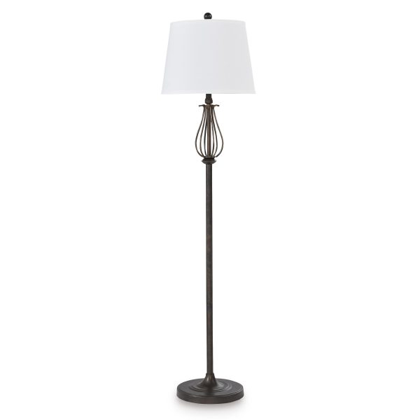 Signature Design by Ashley Brycestone Lamp Set L204526 For Sale