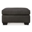 Signature Design by Ashley Belziani Leather Match Ottoman 5470614C Online Hot Sale