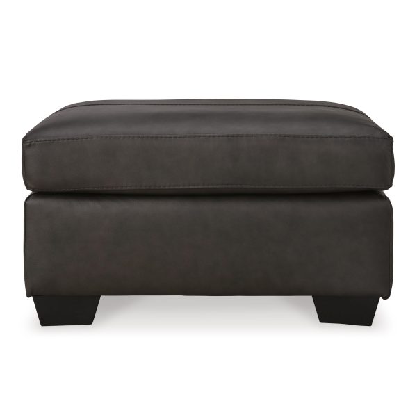 Signature Design by Ashley Belziani Leather Match Ottoman 5470614C Online Hot Sale