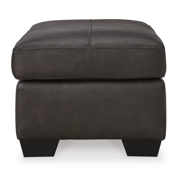 Signature Design by Ashley Belziani Leather Match Ottoman 5470614C Online Hot Sale