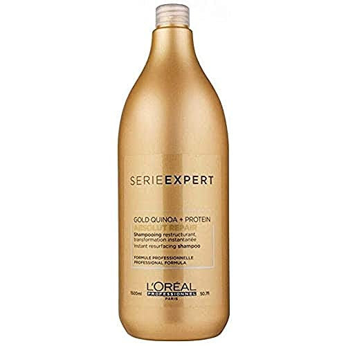 Loreal Expert Absolut Repair Gold Quinoa Protein Champú Reestructurante - 1500 ml Embalaje Deteriorado For Sale