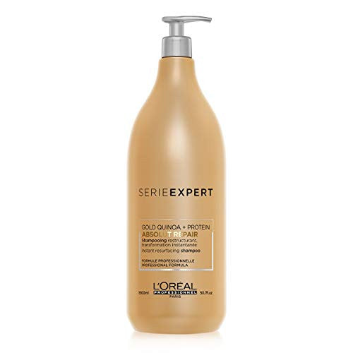 Loreal Expert Absolut Repair Gold Quinoa Protein Champú Reestructurante - 1500 ml Embalaje Deteriorado For Sale